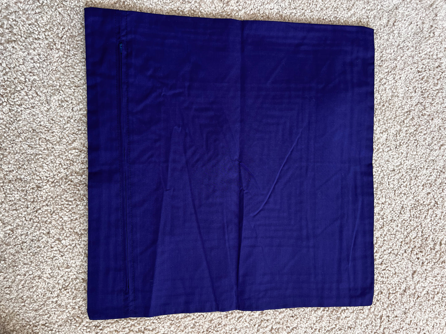 Blue Velvet Pillow Case