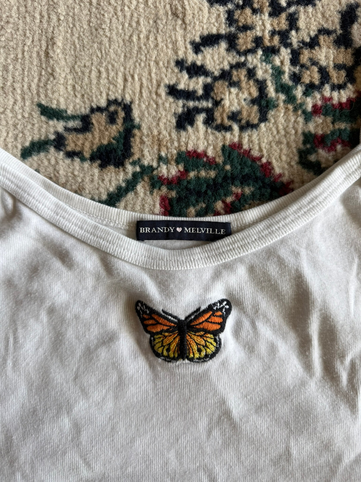 Brandy Melville butterfly tank 🦋