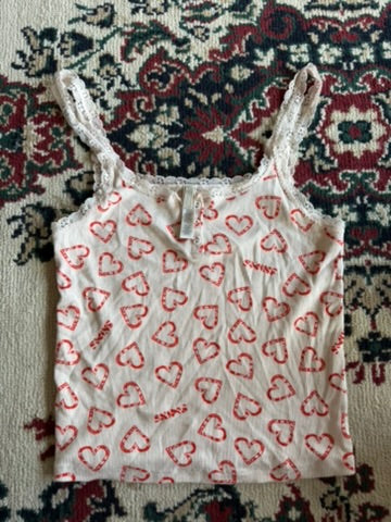 Skims Candy Heart Tank Top