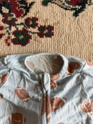 Angel Dear football onesie