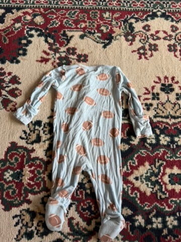 Angel Dear football onesie