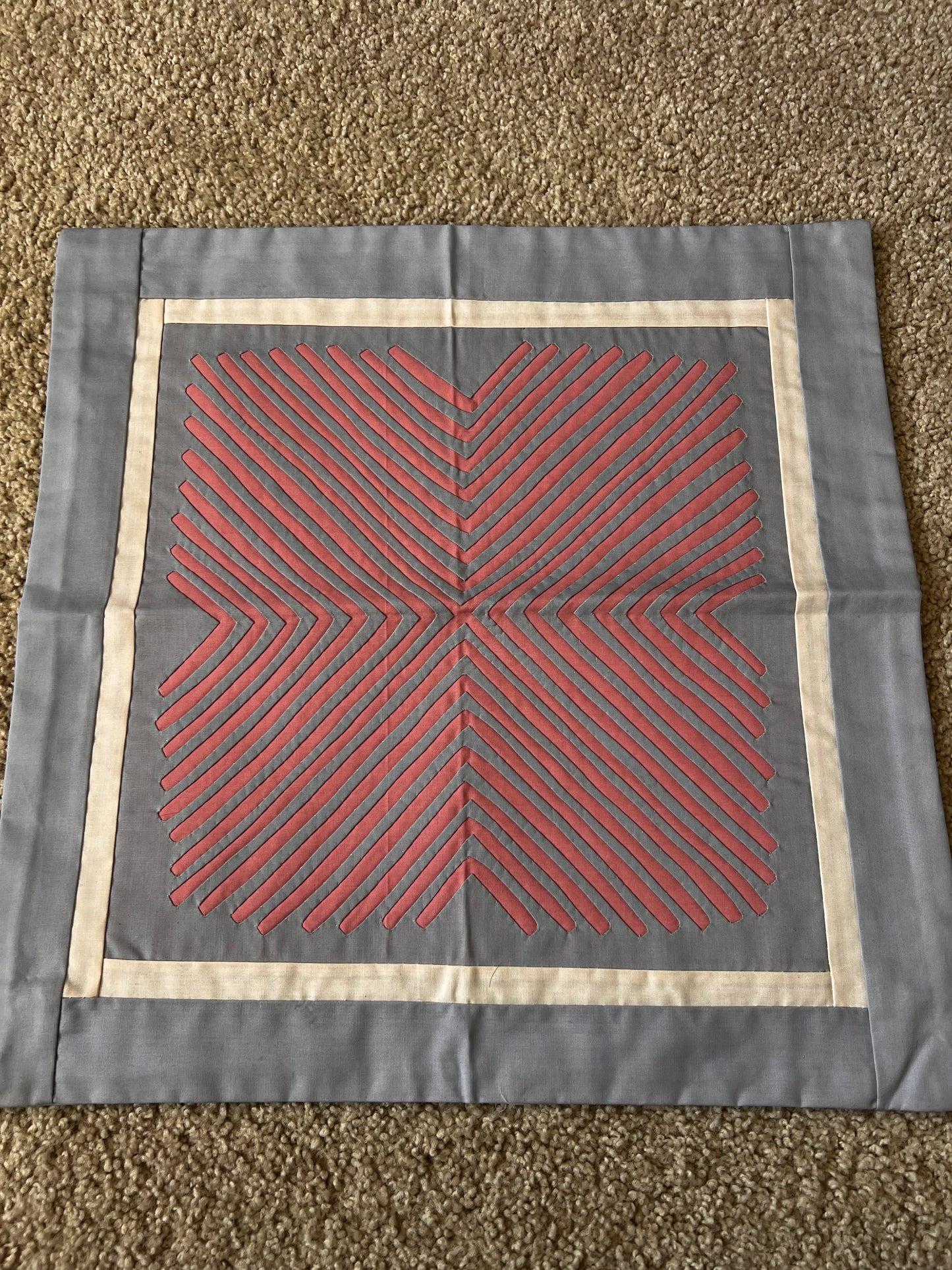 Salmon & Stone Pillow Case