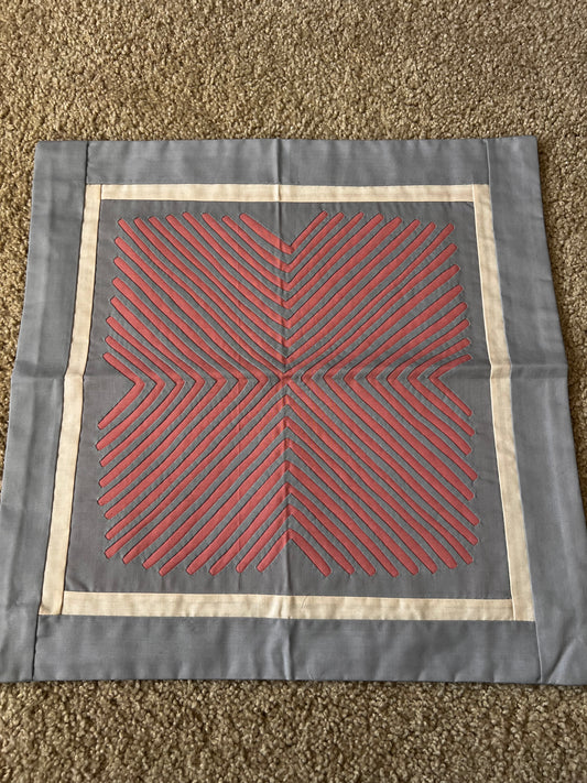 Salmon & Stone Pillow Case