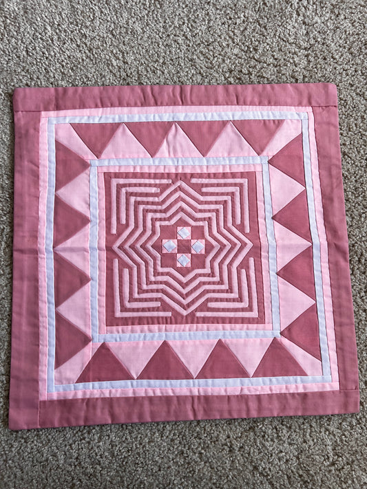 Pink Valentine Pillow Case