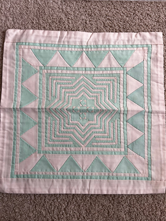 Sea-Foam Spirt Pillow Case